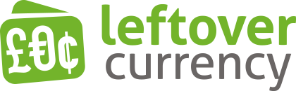 Leftover foreign currency logo