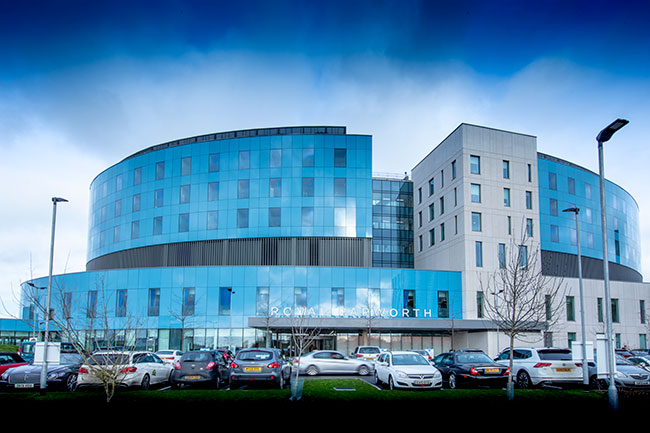 Royal Papworth Hospital on the Cambridge Biomedical Campus